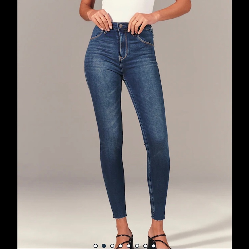 Abercrombie High Rise Skinny Jean